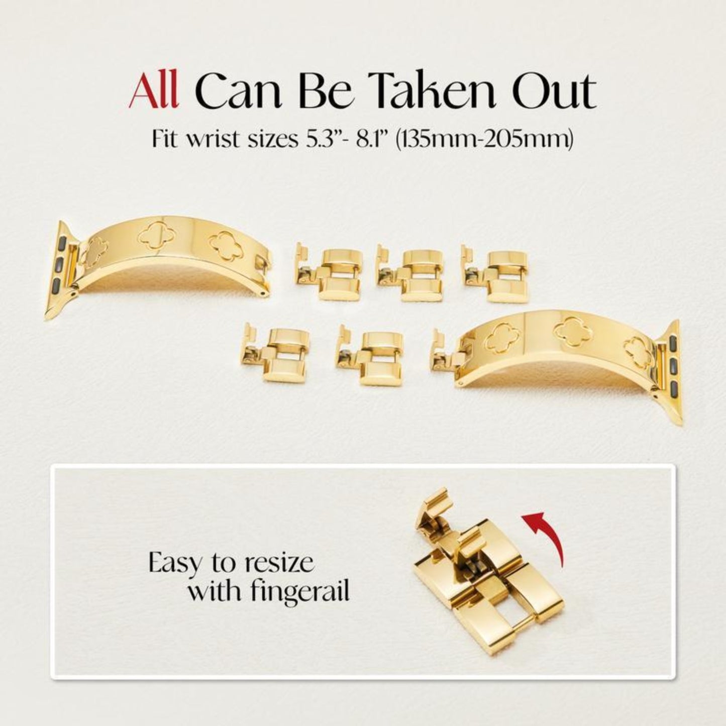 Williane Skiva Fashion Link Apple Watch Strap