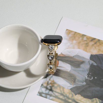 Williane Skiva Triangular Diamond Apple Watch Strap