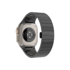 Williane Skiva Beaded with Stainless Steel Apple Watch Strap