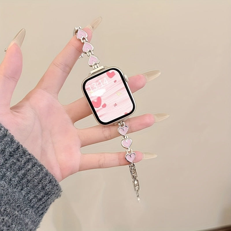 Williane Skiva Chain Heart Apple Watch Strap