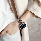 Williane Skiva Diamond Butterfly Apple Watch Strap