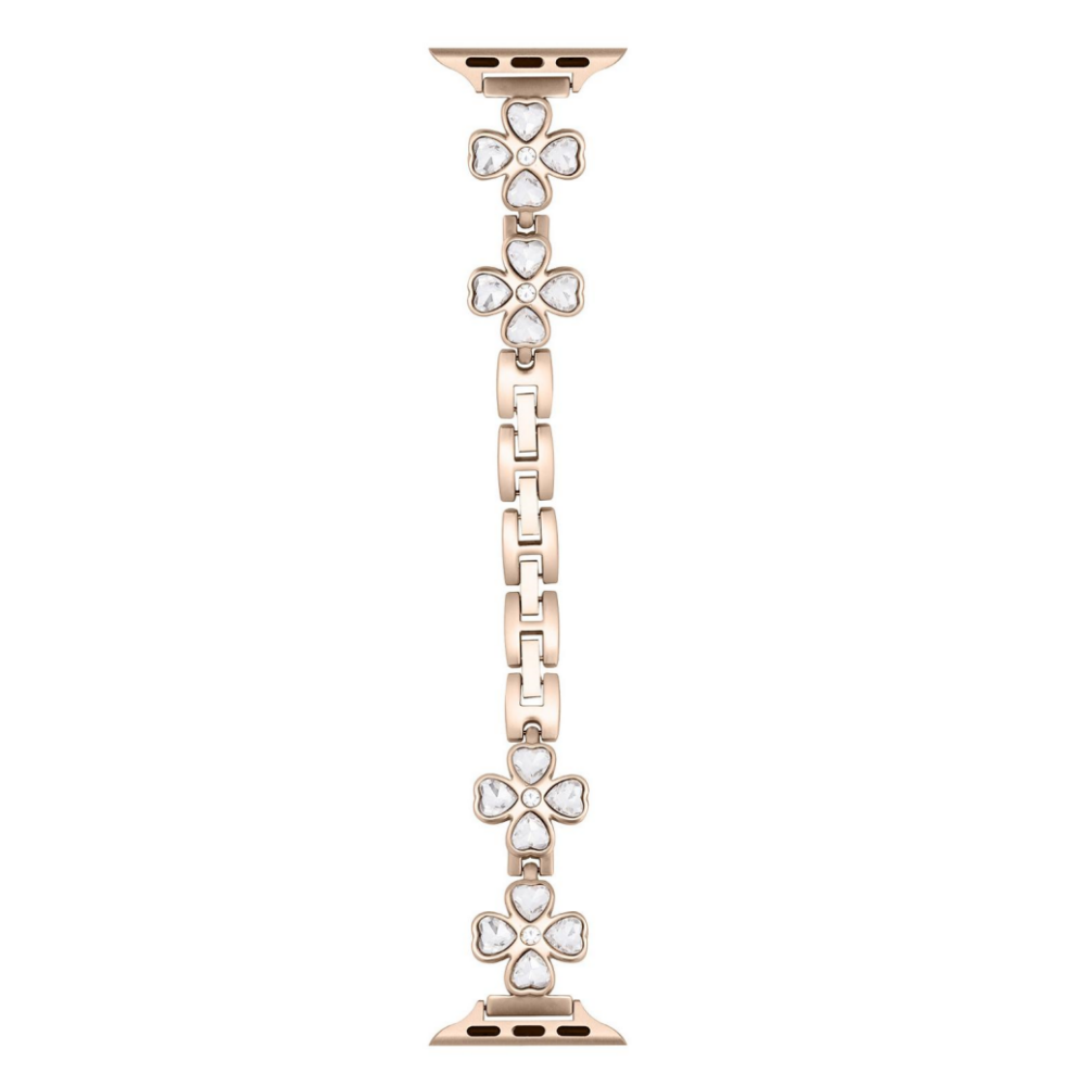 Williane Skiva Four-leaf clover double flower Apple Watch Strap