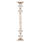 Williane Skiva Four-leaf clover double flower Apple Watch Strap