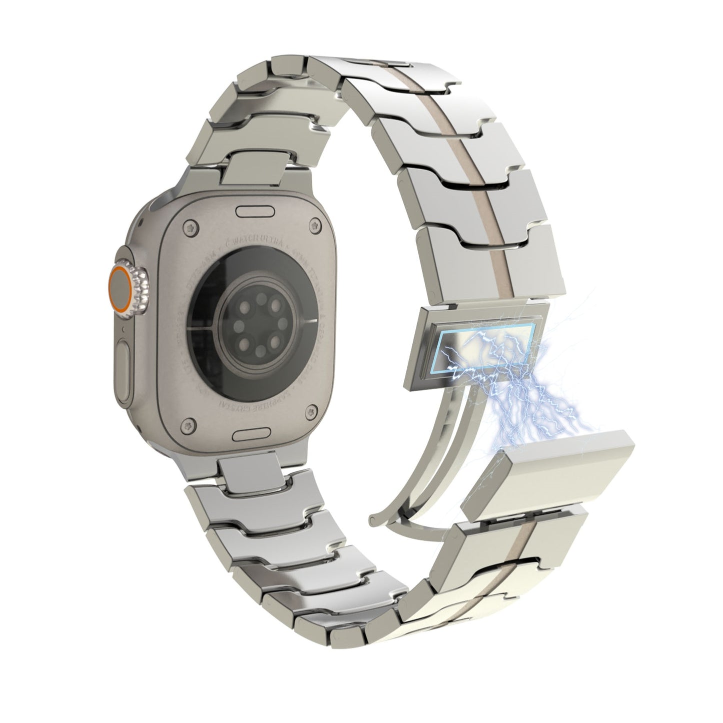 Williane Skiva Iron Hero with Magnetic Quick-Release Buckle Apple Watch Strap