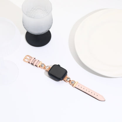 Williane Skiva Double-loop Diamond Belt Apple Watch Strap