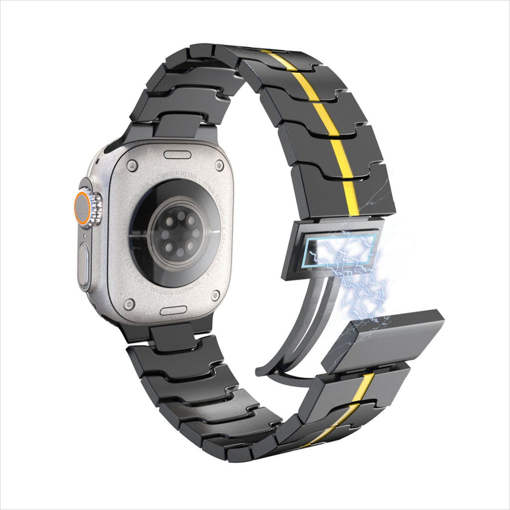 Williane Skiva Iron Hero with Magnetic Quick-Release Buckle Apple Watch Strap