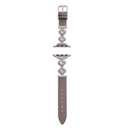 Williane Skiva Clover Bling Strap Stainless Steel Metal Apple Watch Strap