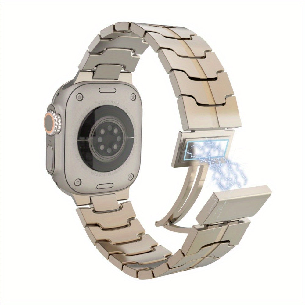 Williane Skiva Iron Hero with Magnetic Quick-Release Buckle Apple Watch Strap