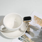 Williane Skiva Square Zircon Apple Watch Strap