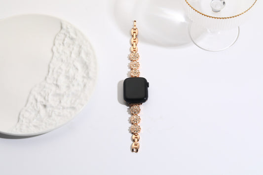Williane Skiva Daisy Diamond Apple Watch Strap