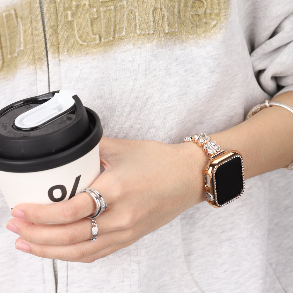 Williane Skiva Starry Zircon Necklace Apple Watch Strap