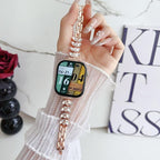 Williane Skiva Leaf Bling Strap Stainless Steel Metal Apple Watch Strap