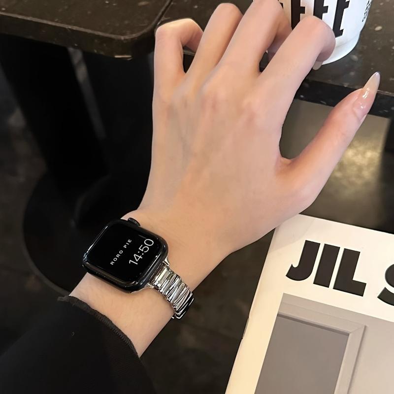 Williane Skiva Irregular Bead Strap Textured Metal Apple Watch Strap