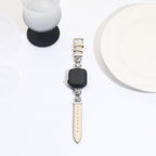 Williane Skiva Double-loop Diamond Belt Apple Watch Strap