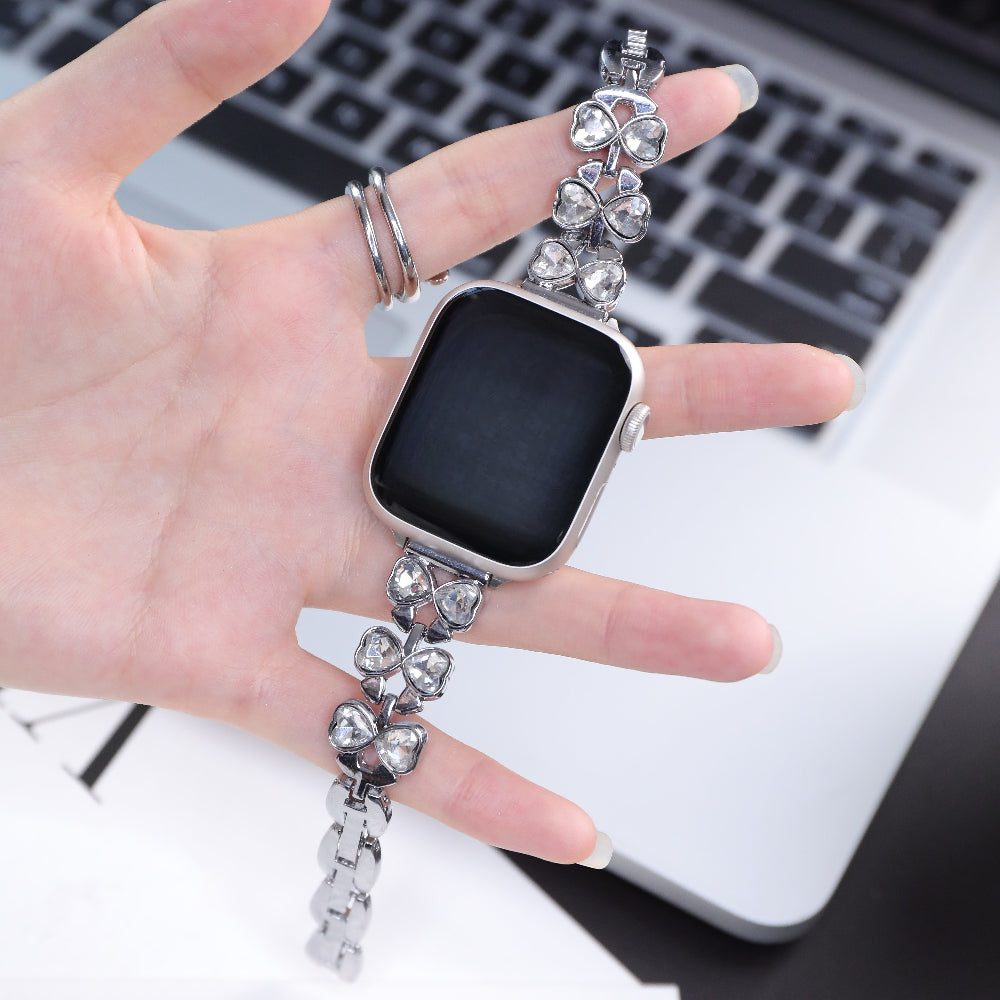 Williane Skiva Bowknot Zircon Apple Watch Strap