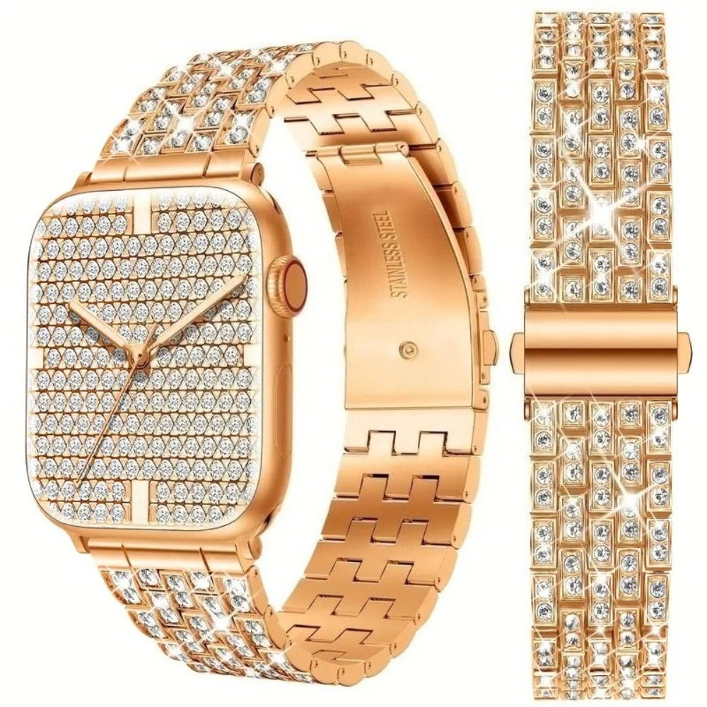 Williane Skiva  Bling Crystal Diamonds  Apple Watch Strap