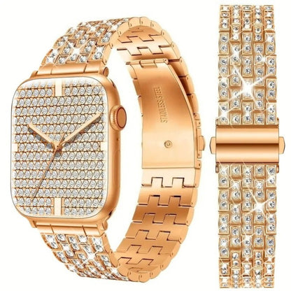 Williane Skiva  Bling Crystal Diamonds  Apple Watch Strap