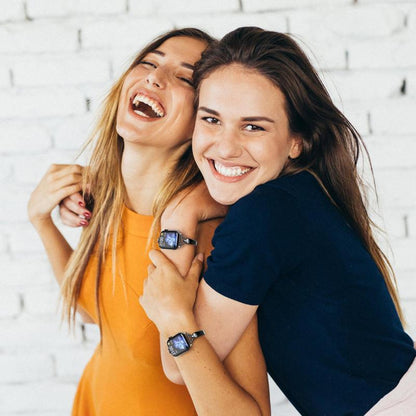 Williane Skiva D-Shaped Bracelet Strap Stainless Steel Apple Watch Strap