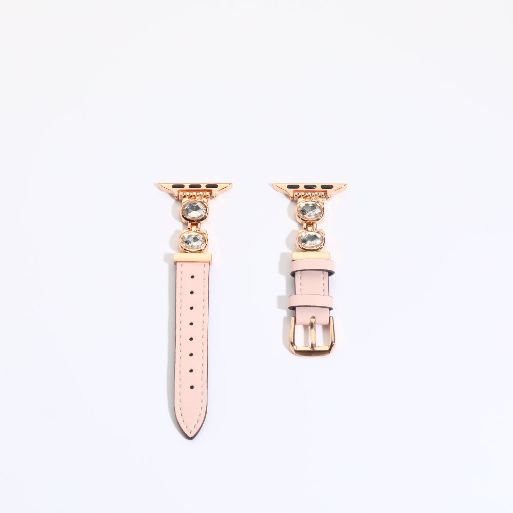 Williane Skiva Double-loop Diamond Belt Apple Watch Strap