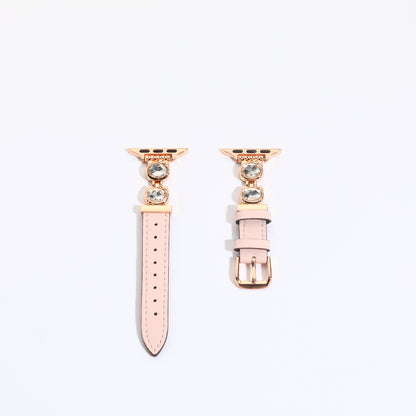 Williane Skiva Double-loop Diamond Belt Apple Watch Strap