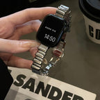 Williane Skiva Irregular Bead Strap Textured Metal Apple Watch Strap