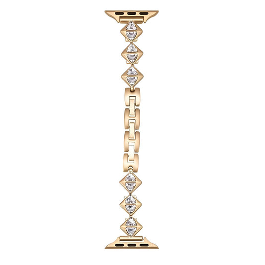 Williane Skiva Square Zircon Apple Watch Strap