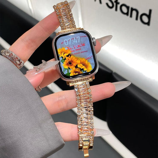 Luxury Crystal Bracelet Watch Band for Apple Watch