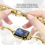 Williane Skiva D-Shaped Bracelet Strap Stainless Steel Apple Watch Strap