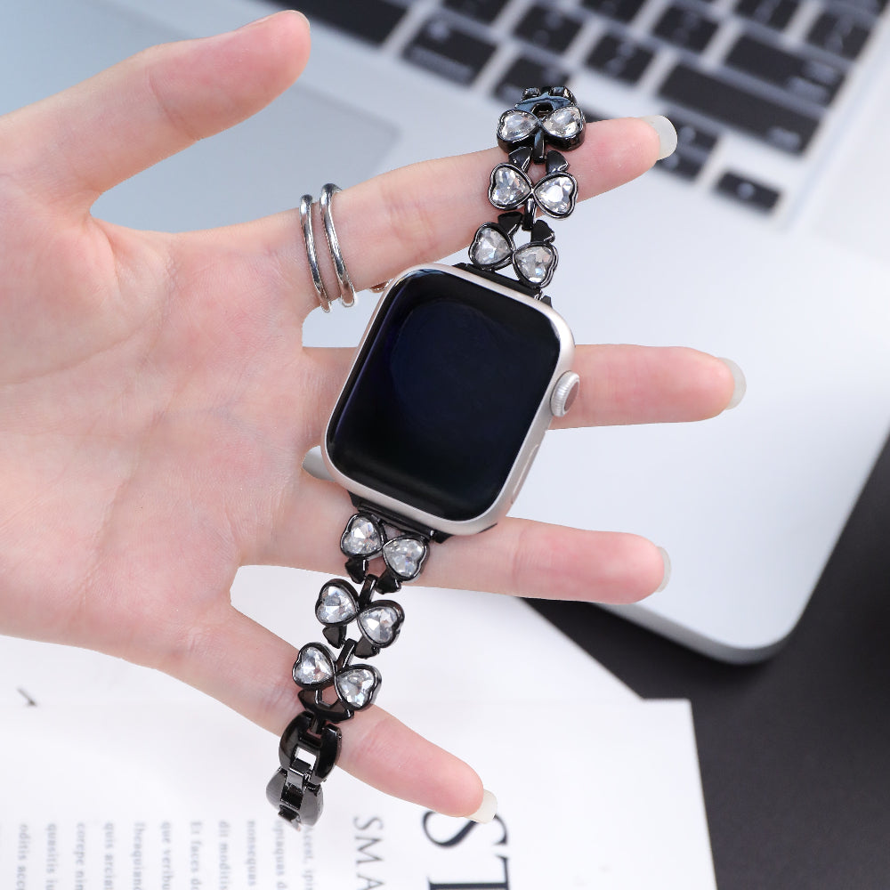 Williane Skiva Bowknot Zircon Apple Watch Strap