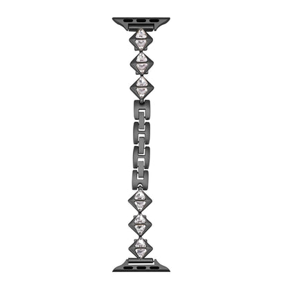 Williane Skiva Square Zircon Apple Watch Strap