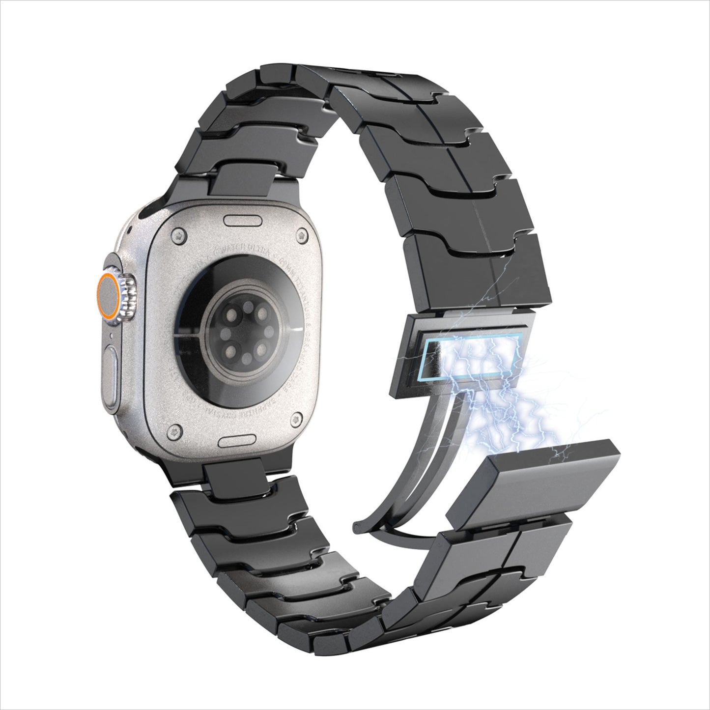 Williane Skiva Iron Hero with Magnetic Quick-Release Buckle Apple Watch Strap