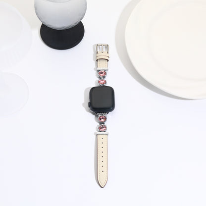 Williane Skiva Double-loop Diamond Belt Apple Watch Strap