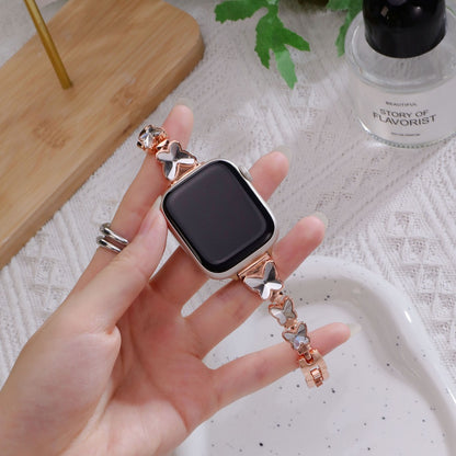 Williane Skiva Shiny Butterfly Apple Watch Strap