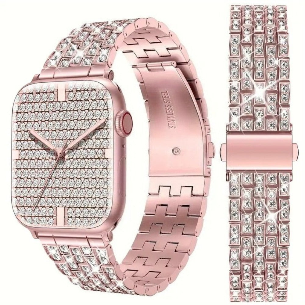Williane Skiva  Bling Crystal Diamonds  Apple Watch Strap