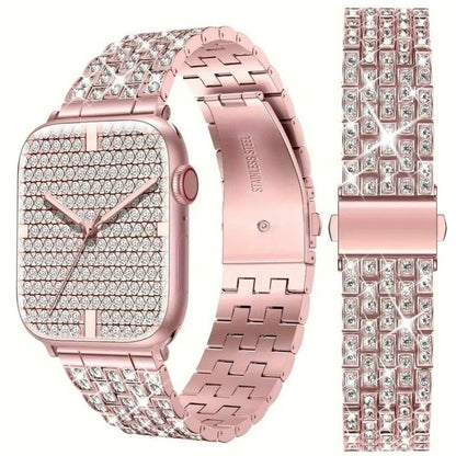 Williane Skiva  Bling Crystal Diamonds  Apple Watch Strap