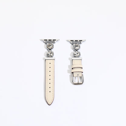 Williane Skiva Double-loop Diamond Belt Apple Watch Strap