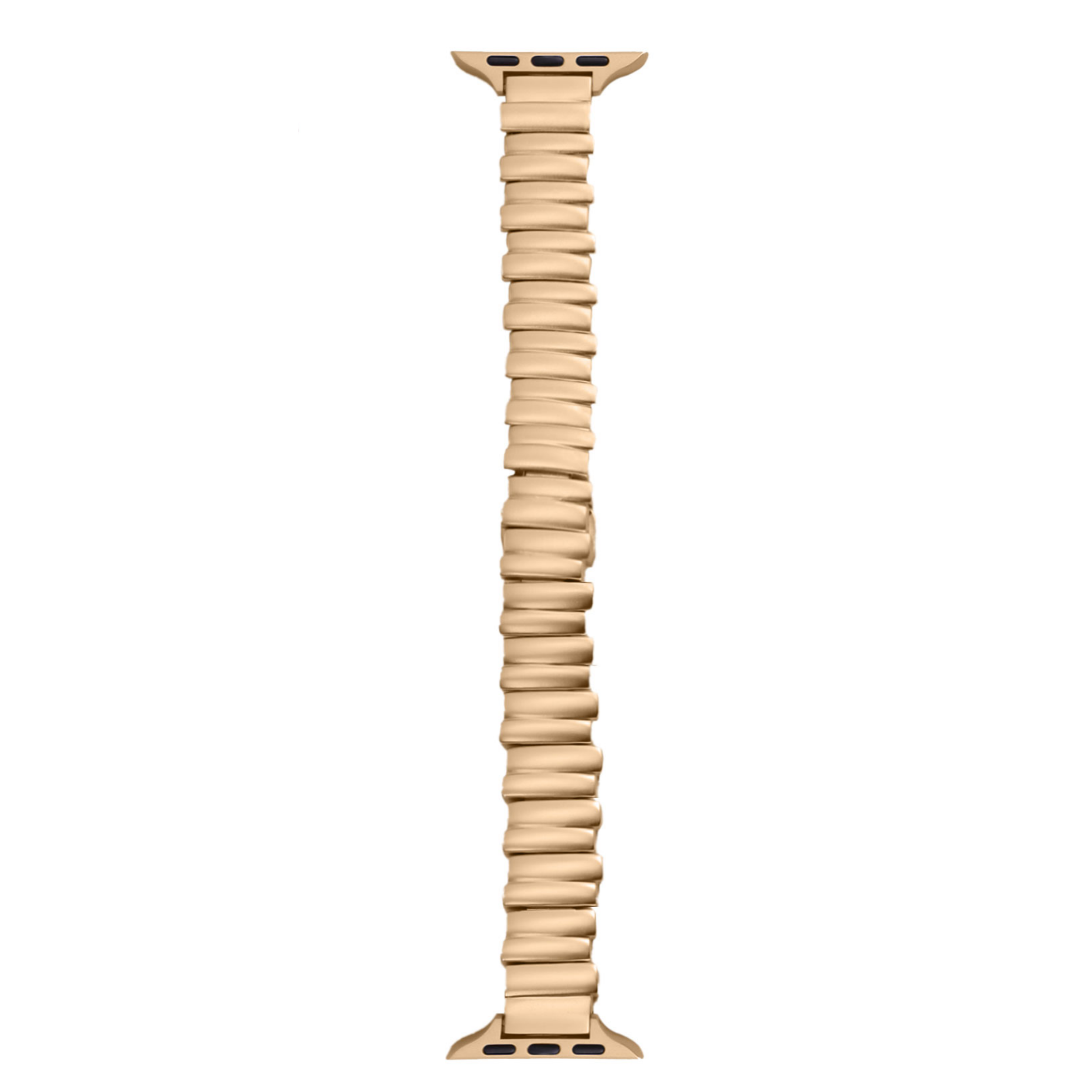 Williane Skiva Irregular Bead Strap Textured Metal Apple Watch Strap