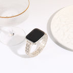 Williane Skiva Two rows of diamonds on the small waist Apple Watch Strap